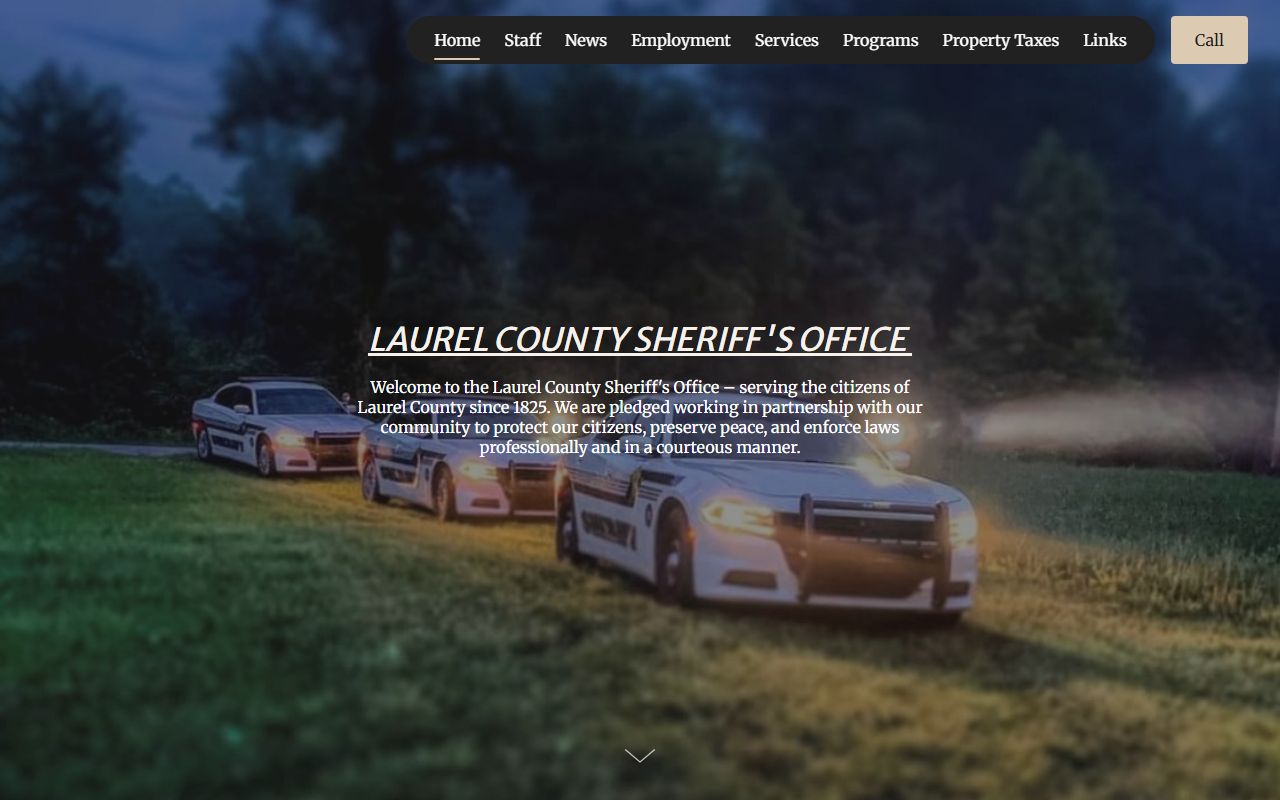 Laurel County warrant records sheriff office source